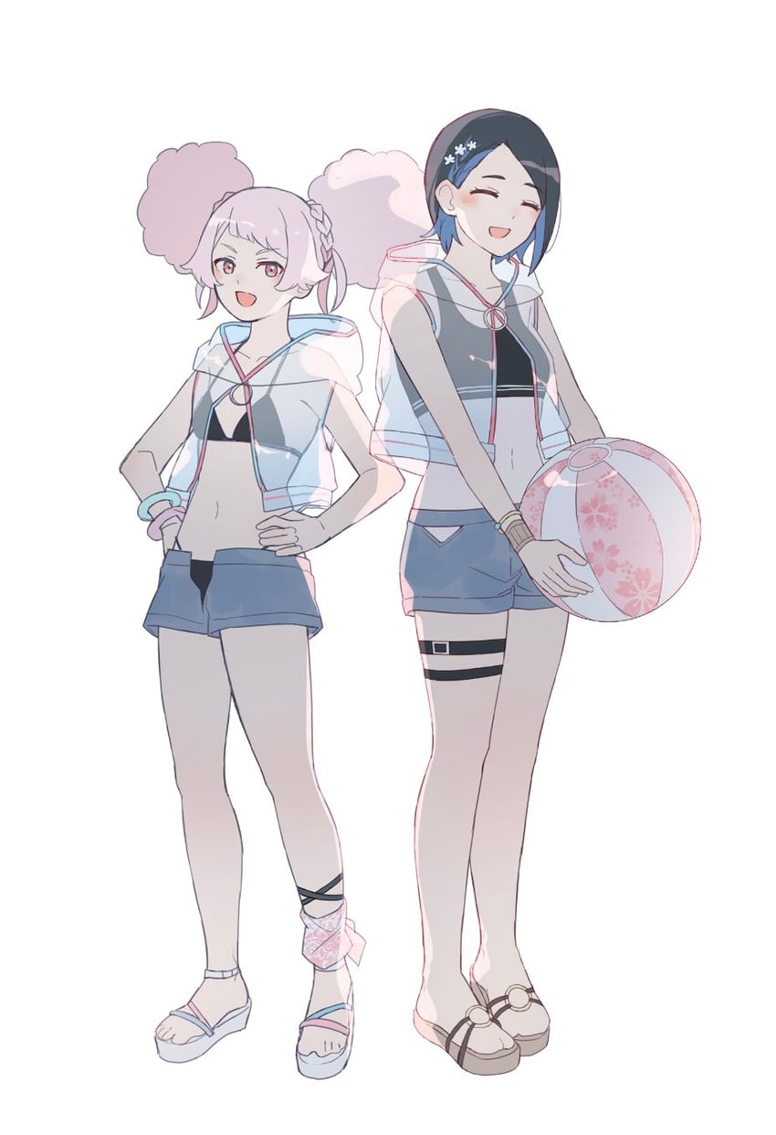 chuatury panlunch and nika nanaura (gundam and 1 more) drawn by sae1293