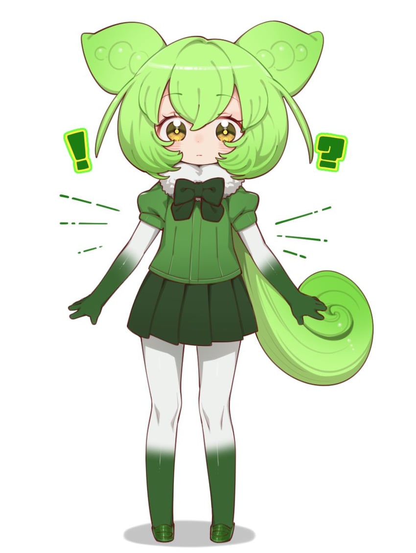 common raccoon and zundamon (kemono friends and 3 more) drawn by notora