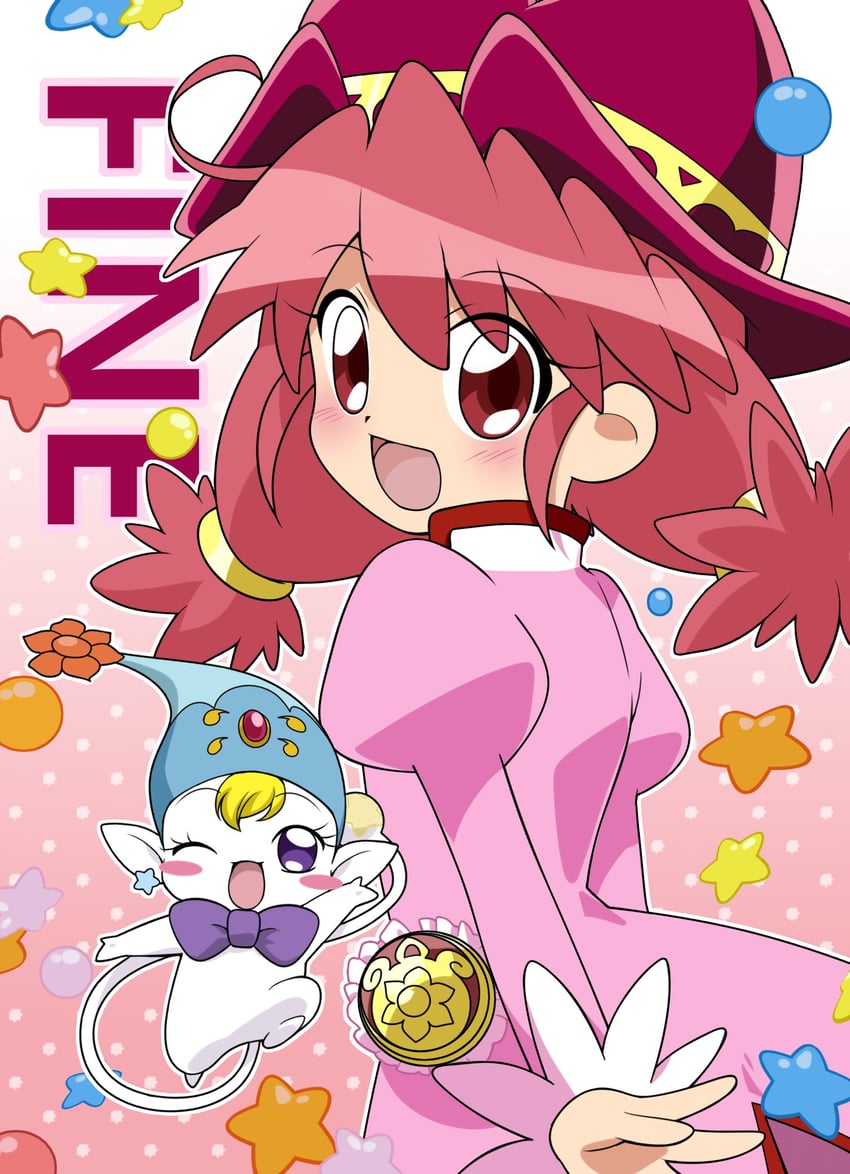 fine and pumo (fushigiboshi no futago hime) drawn by chaimaou