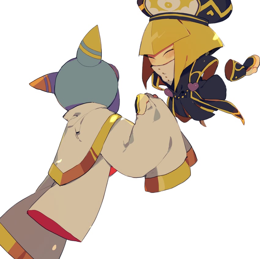 zan partizanne and hyness (kirby and 1 more) drawn by higa423