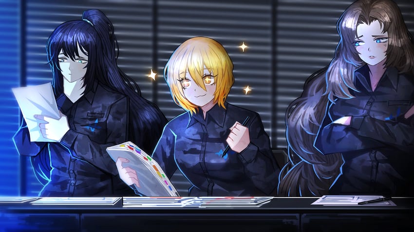 don quixote, hong lu, and rodion (project moon and 1 more) drawn by nai_ga