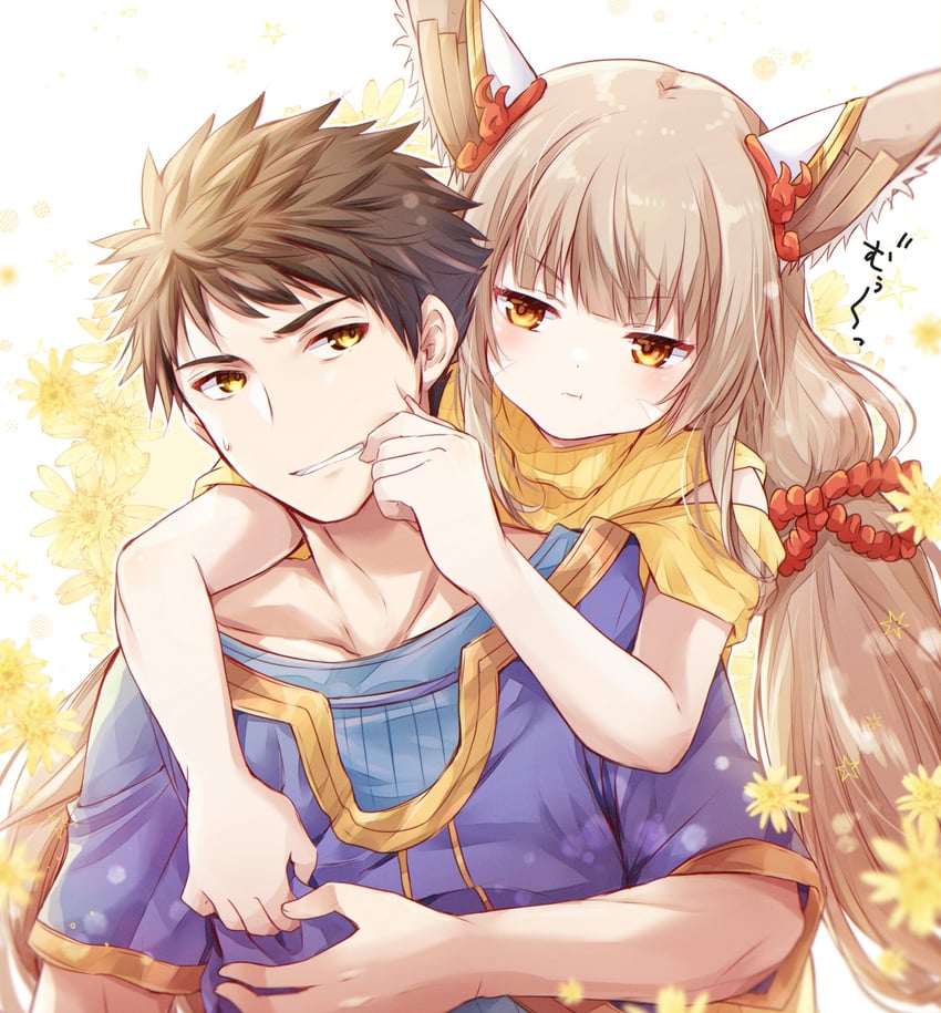 rex and nia (xenoblade chronicles and 2 more) drawn by ui_frara