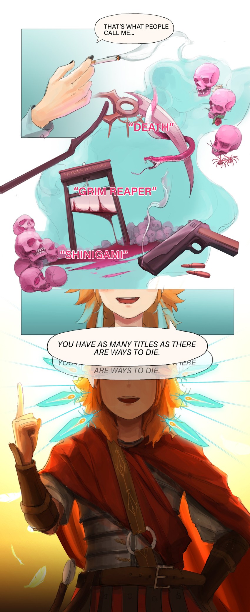 mori calliope and takanashi kiara (hololive and 1 more) drawn by vincent_wu