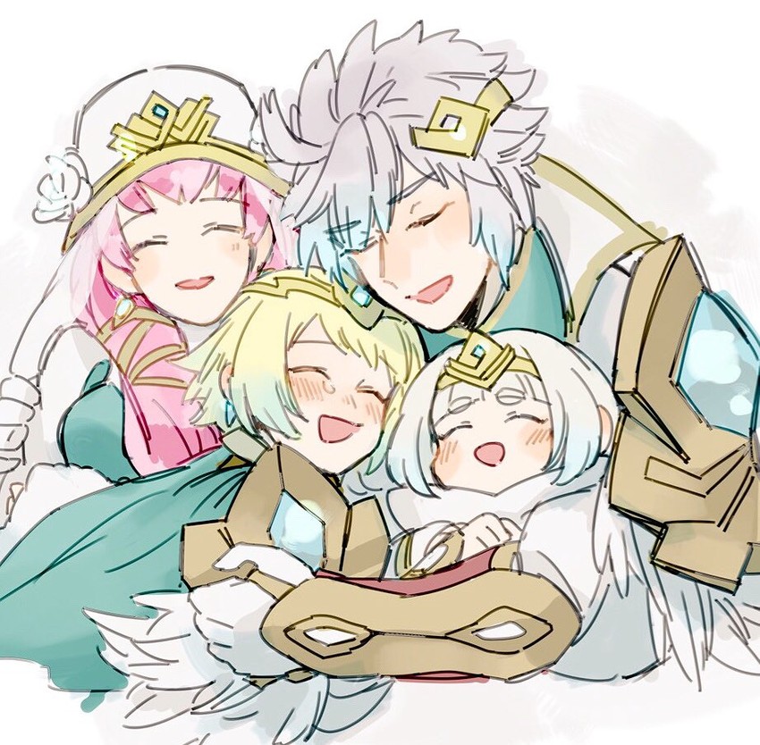 fjorm, gunnthra, ylgr, and hrid (fire emblem and 1 more) drawn by nonomori_(anst_nono)