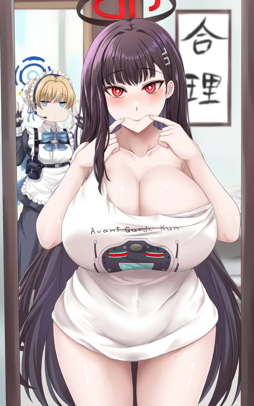toki, rio, and avant garde (blue archive) drawn by zatma0041