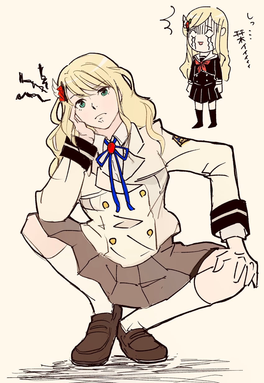 yumeoji shiori and yumeoji fumi (shoujo kageki revue starlight and 1 more) drawn by ngawa_(ngwer9)