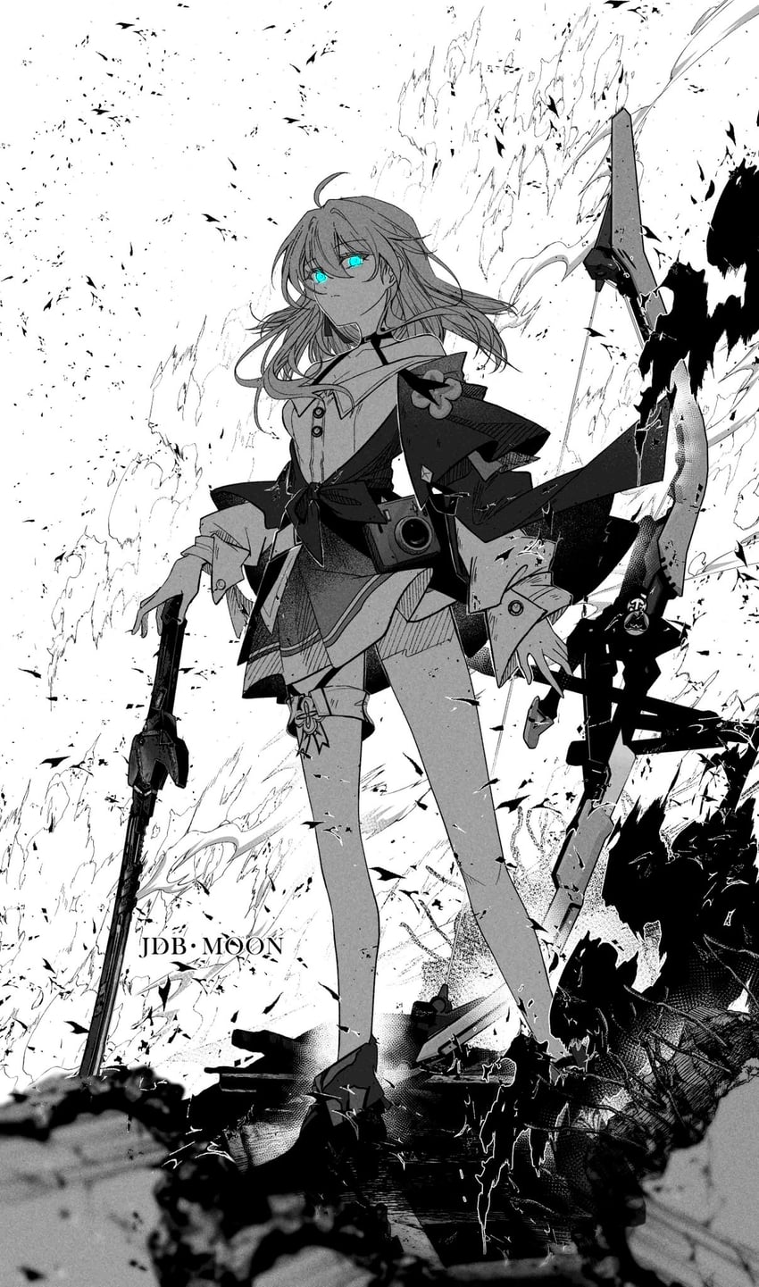 march 7th (honkai and 1 more) drawn by jdb_moon