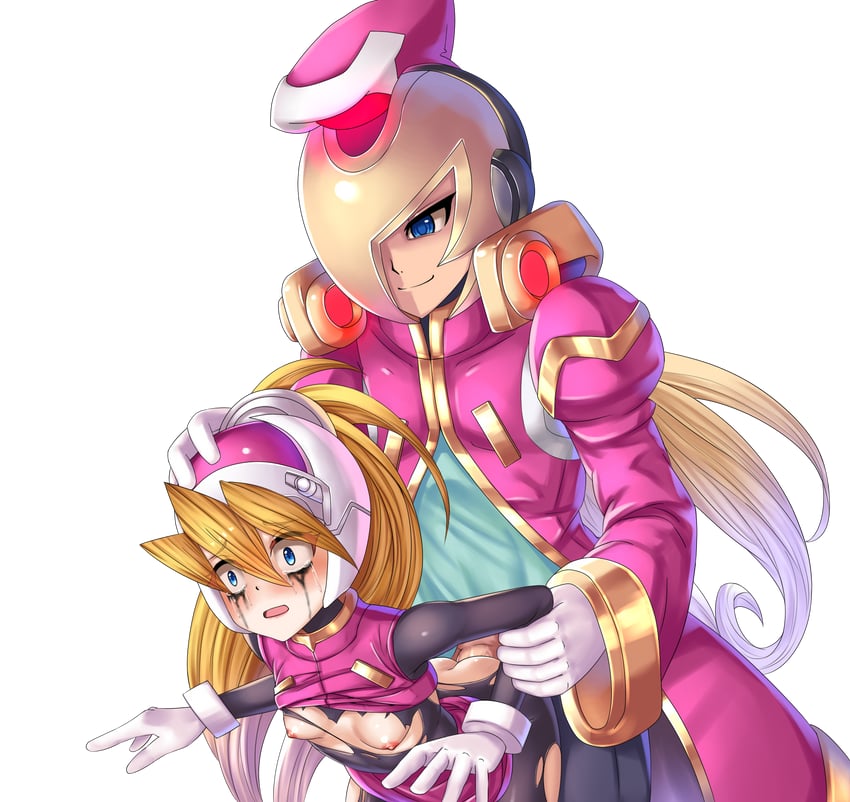 ciel and elpizo (mega man and 2 more) drawn by ceijin