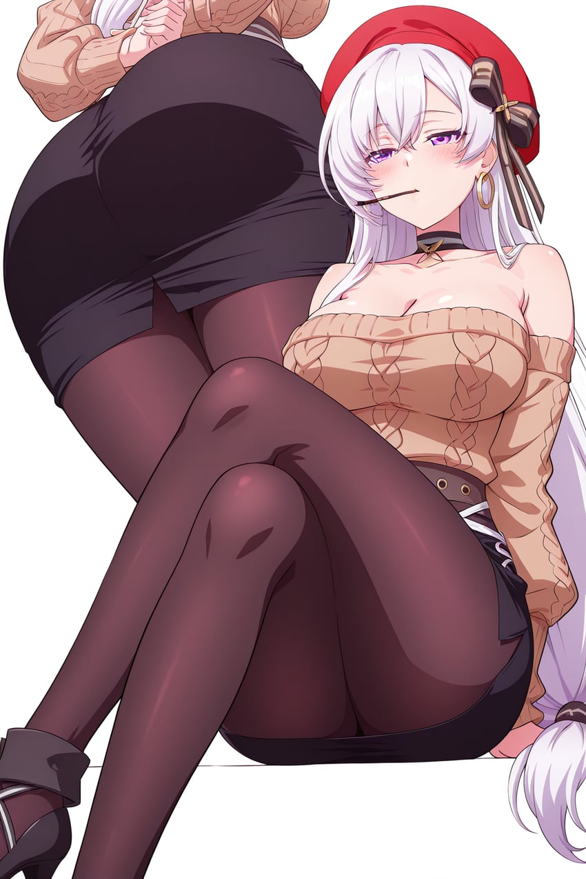 belfast (azur lane) drawn by raygun19