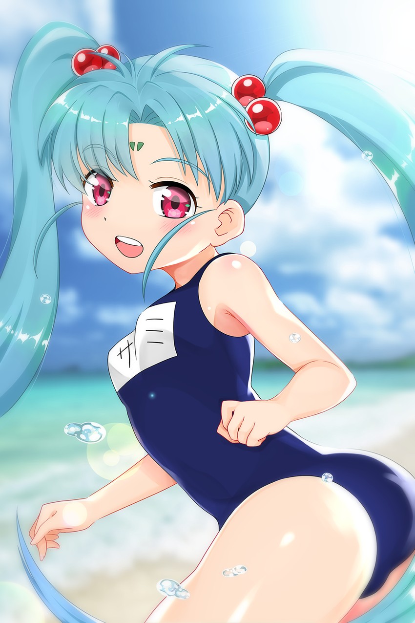 masaki sasami jurai (tenchi muyou!) drawn by aikousha_(ico-sha)