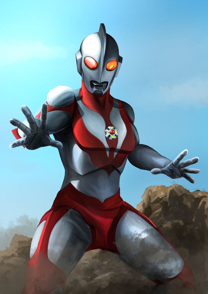 ultraman powered (ultra series and 1 more) drawn by gattyo