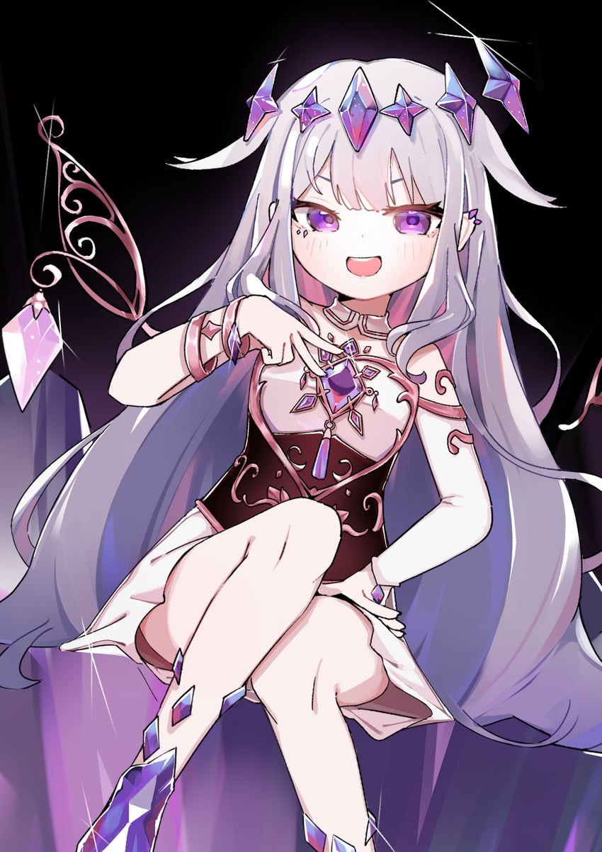 koseki bijou (hololive and 1 more) drawn by chronia
