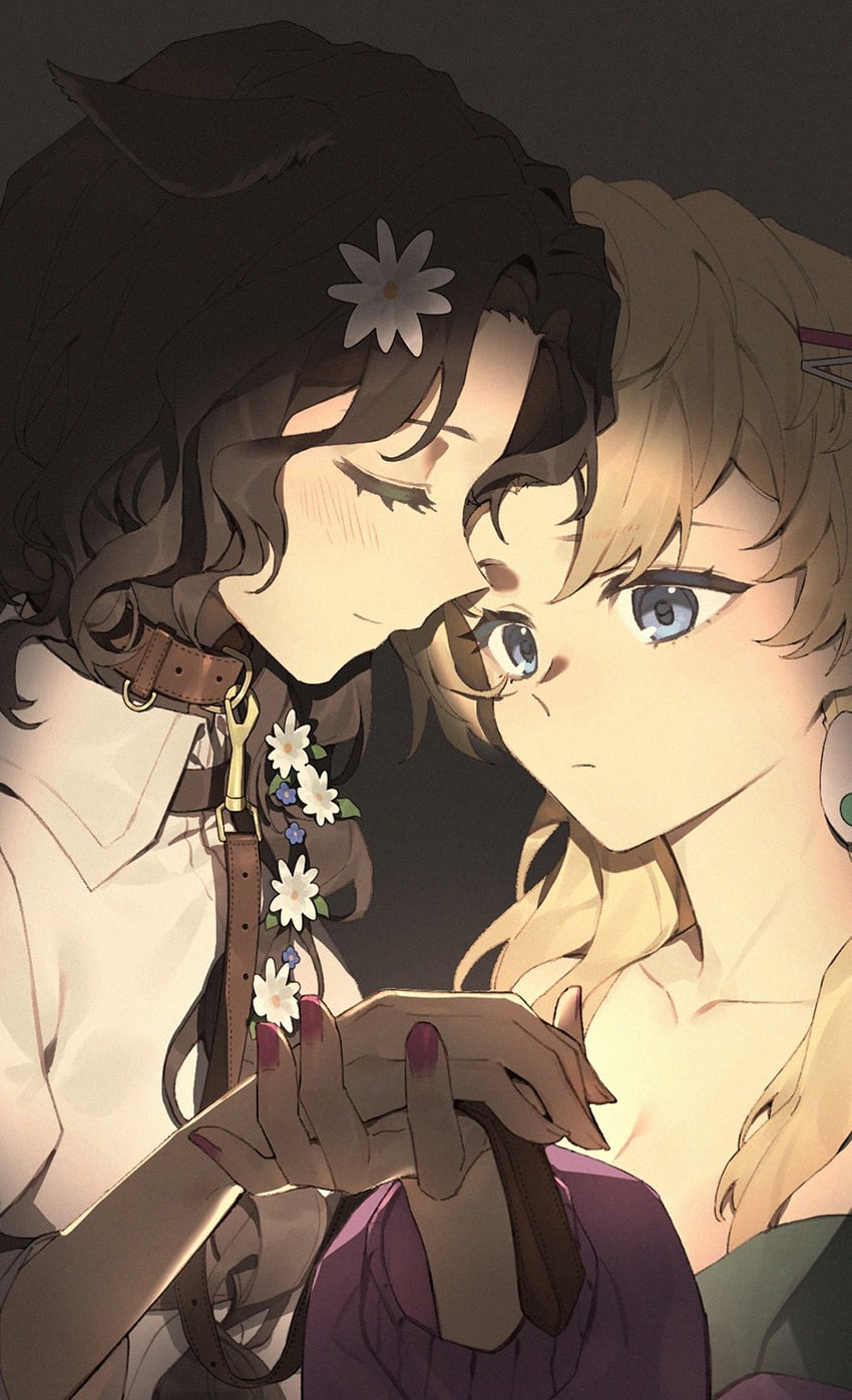 jessica and blonney (reverse:1999) drawn by xunyu_(manyu)