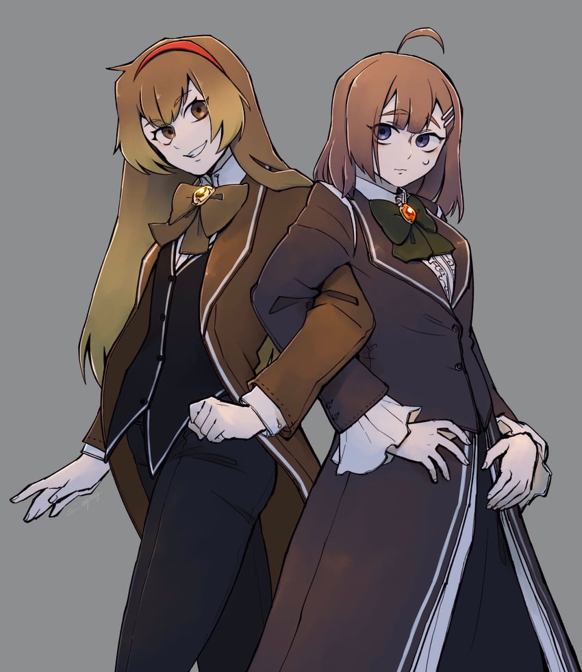 hod and malkuth (project moon and 1 more) drawn by yatsumeunagi