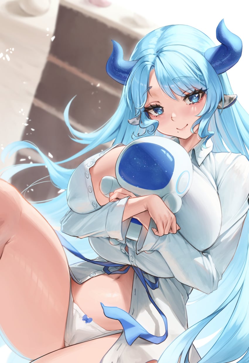 miilkywayz and astro (indie virtual youtuber) drawn by padoruu