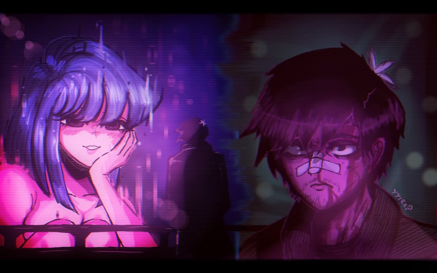 komi shouko, tadano hitohito, k, and joi (komi-san wa komyushou desu and 2 more) drawn by yyiek?