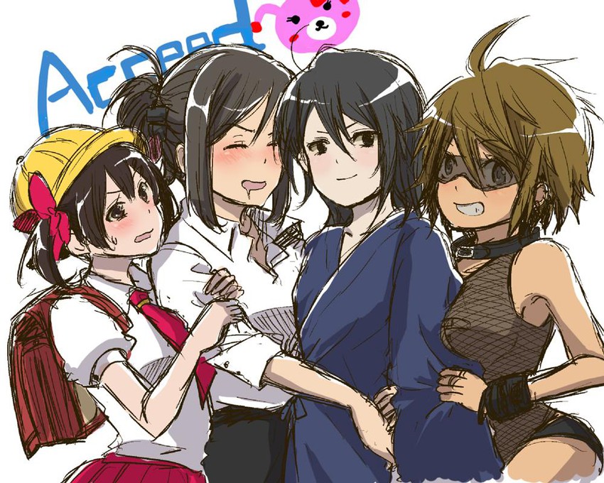 takuya, hide, hirano gengorou, and gyakutai ojisan (manatsu no yo no inmu) drawn by junchi_(jyunchi002)