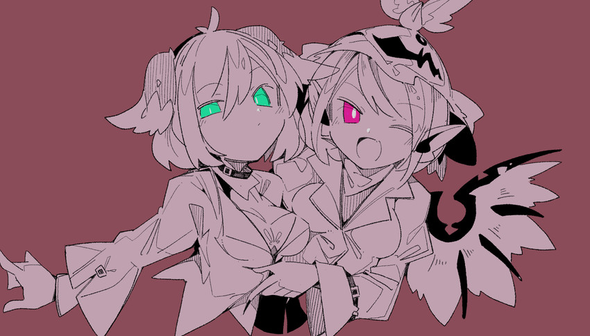 mystia lorelei and kasodani kyouko (touhou) drawn by massakasama