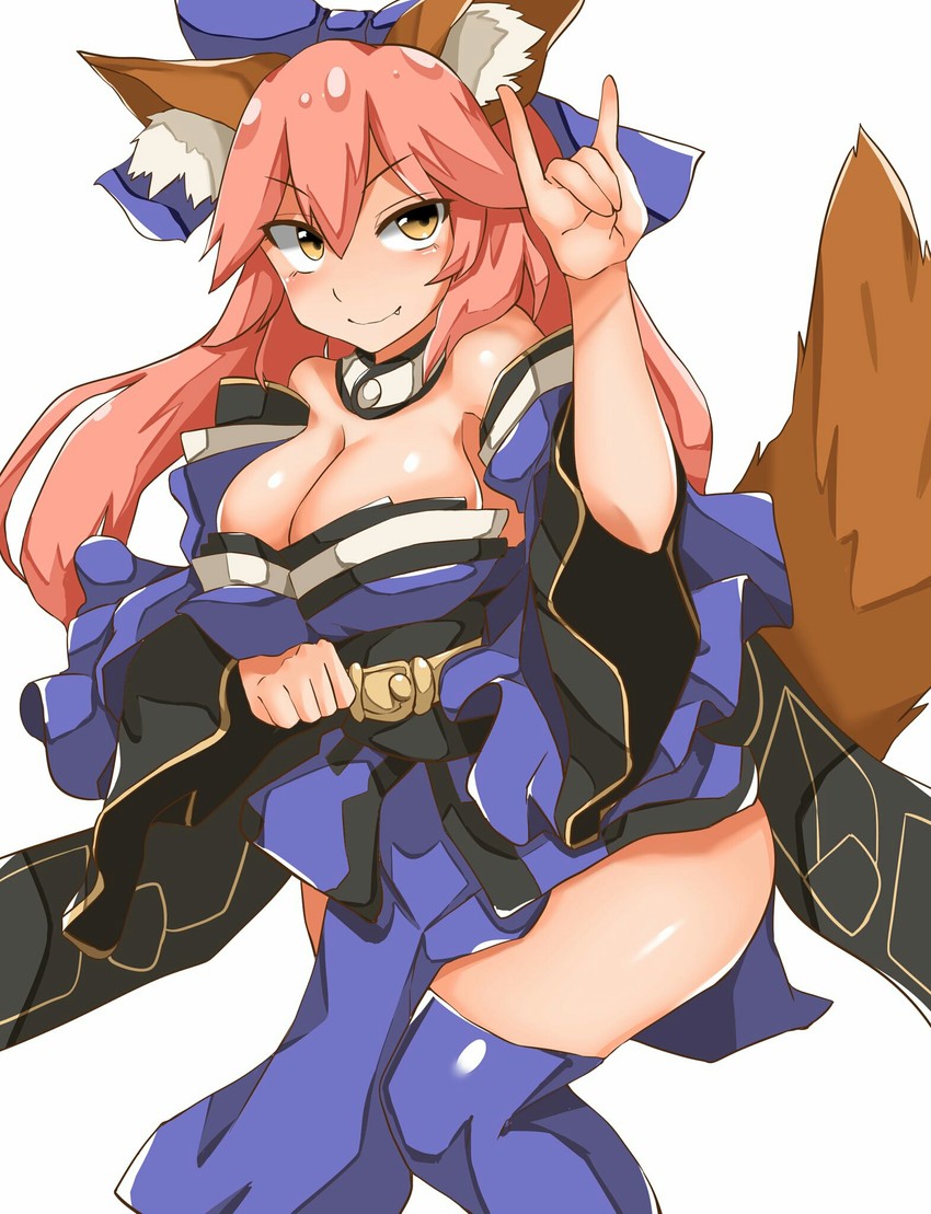 tamamo and tamamo no mae (fate and 1 more) drawn by nasunasuurin