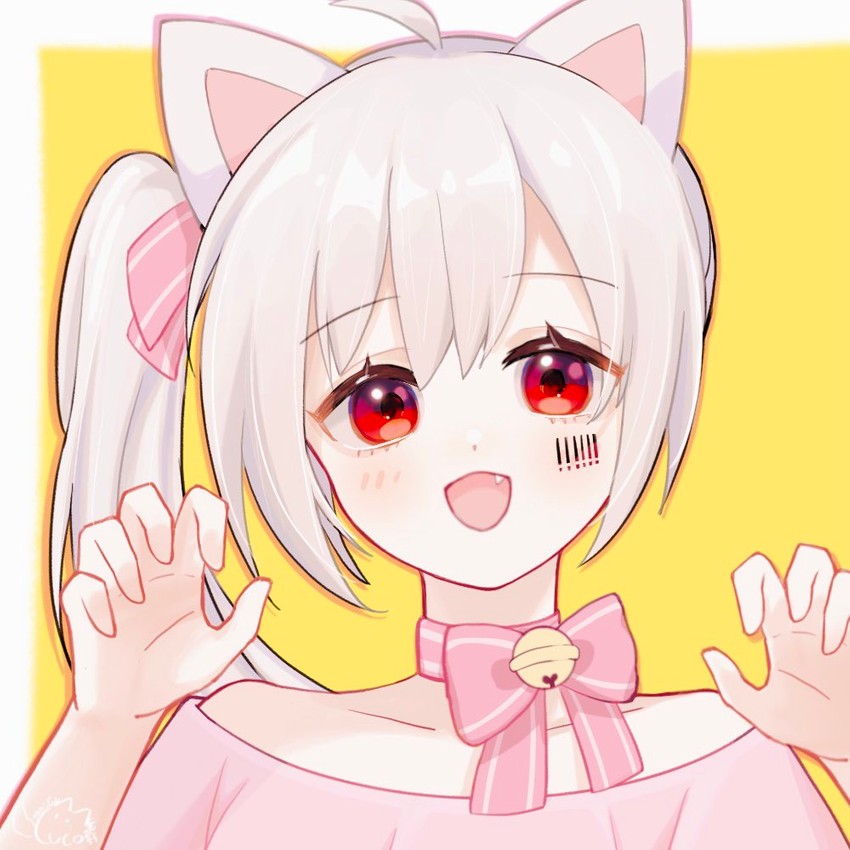 mafumafu and manun-chan (indie utaite) drawn by ruko_(luco_qaq)