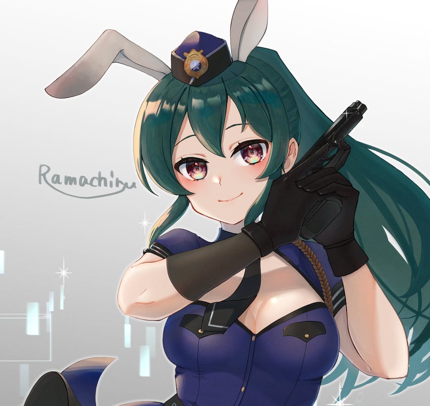 ohishi izumi (idolmaster and 1 more) drawn by ramachiru