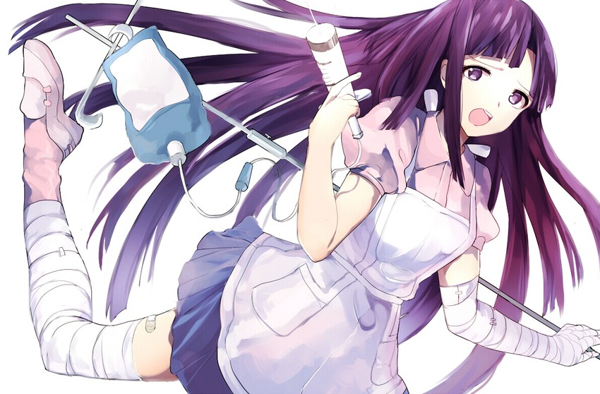 tsumiki mikan (danganronpa and 1 more) drawn by ks_ko