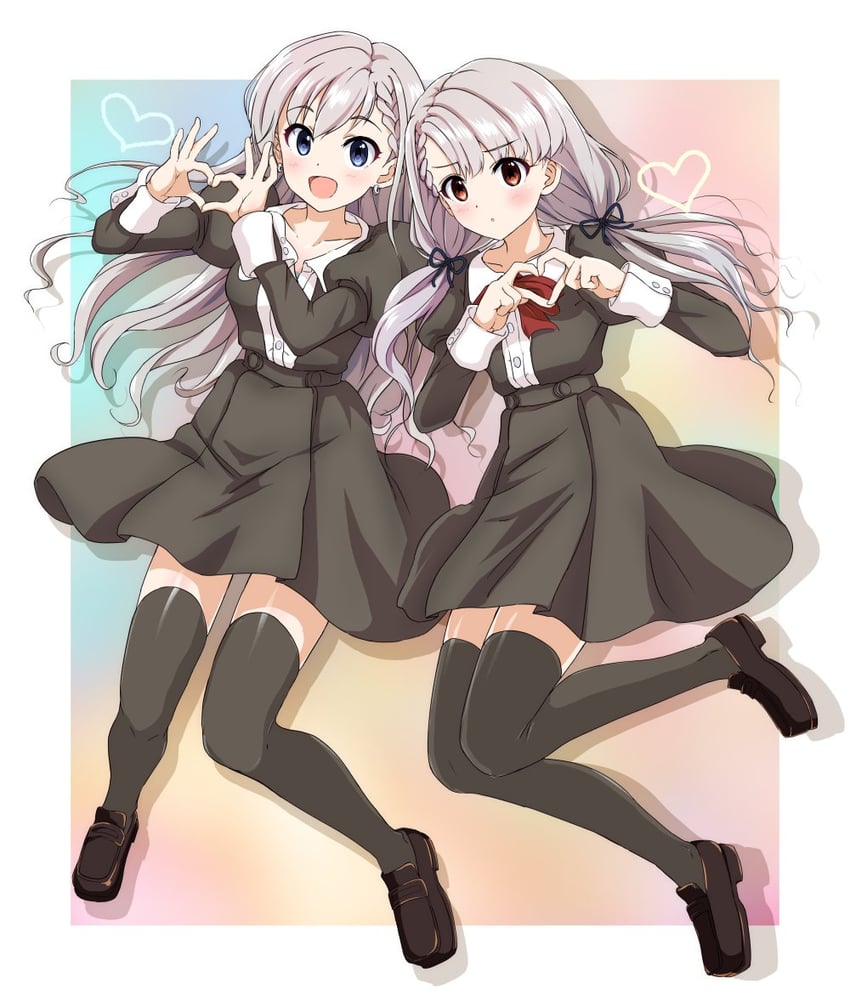 hisakawa hayate and hisakawa nagi (idolmaster and 2 more) drawn by hina_(araburu-hinadori)