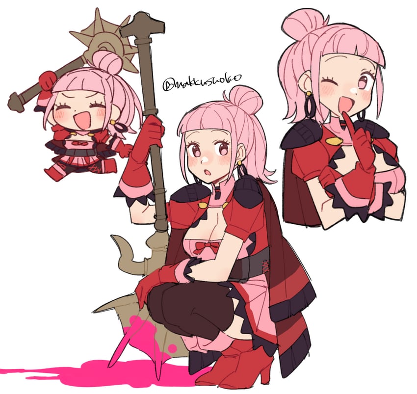 hilda valentine goneril (fire emblem and 2 more) drawn by do_m_kaeru