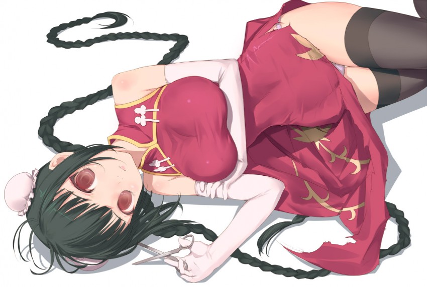 wang liu mei (gundam and 1 more) drawn by uni_(plastic_girl)