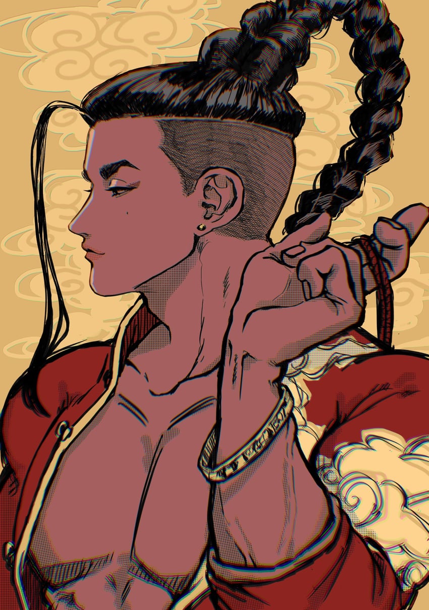 jamie siu (street fighter and 1 more) drawn by fm58917