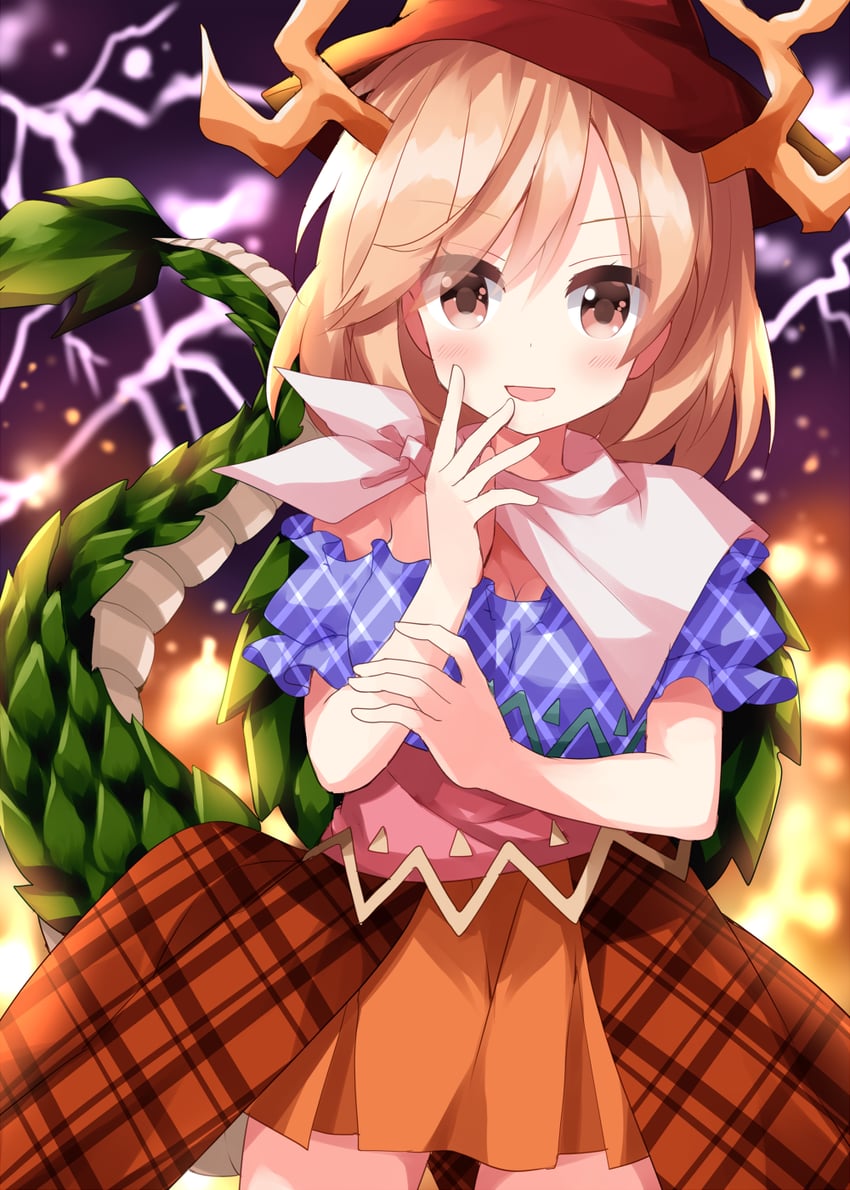 kicchou yachie and kurokoma saki (touhou) drawn by ruu_(tksymkw)