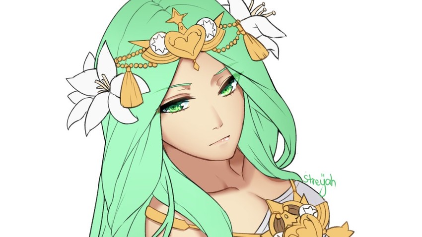 rhea (fire emblem and 1 more) drawn by streyah