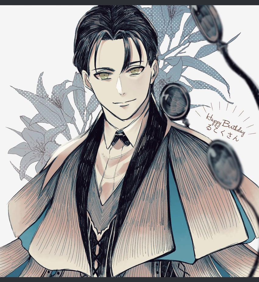 sherlock holmes (fate and 1 more) drawn by nekko_chaaaaan
