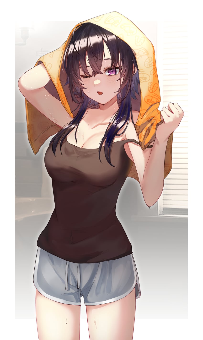 ichinose uruha (vspo! and 1 more) drawn by arisyooon