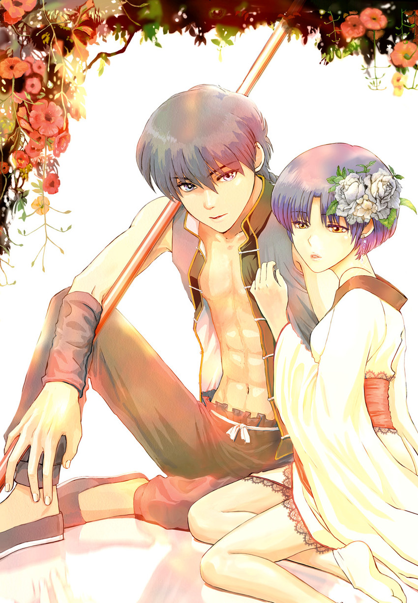 tendou akane and saotome ranma (ranma 1/2) drawn by uzuki_saku