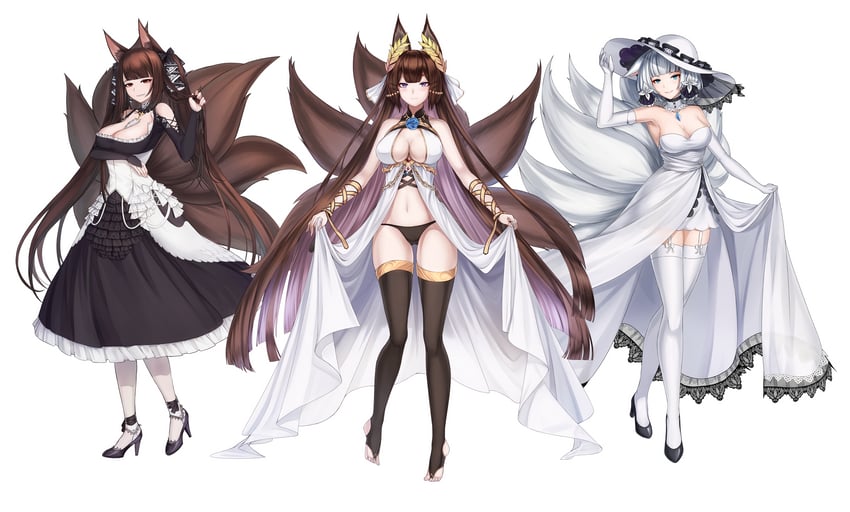 formidable, illustrious, kaga, akagi, amagi, and 1 more (azur lane) drawn by resuta