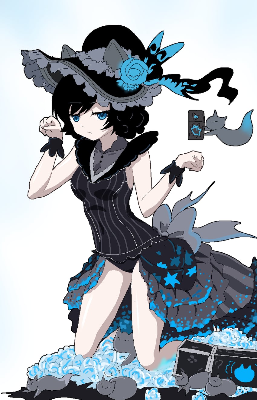 dark mitama (nyanko daisensou) drawn by hayashiya_zankurou