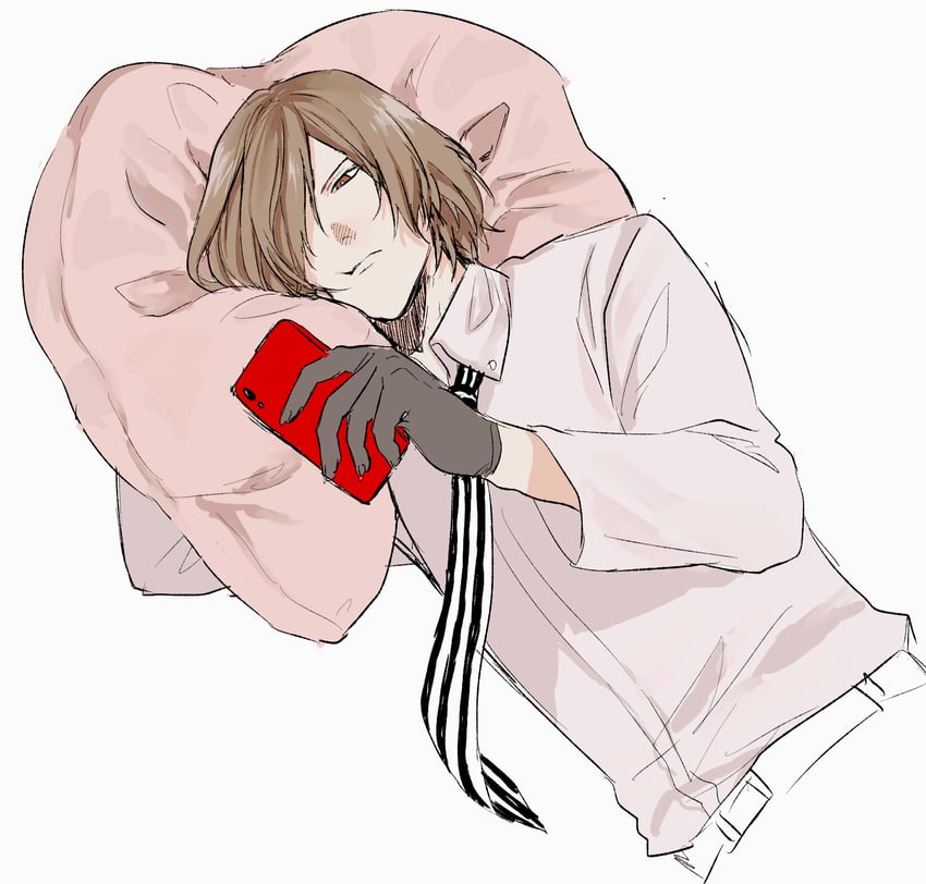 akechi gorou (persona and 1 more) drawn by kaisen_(kaisen_inari)