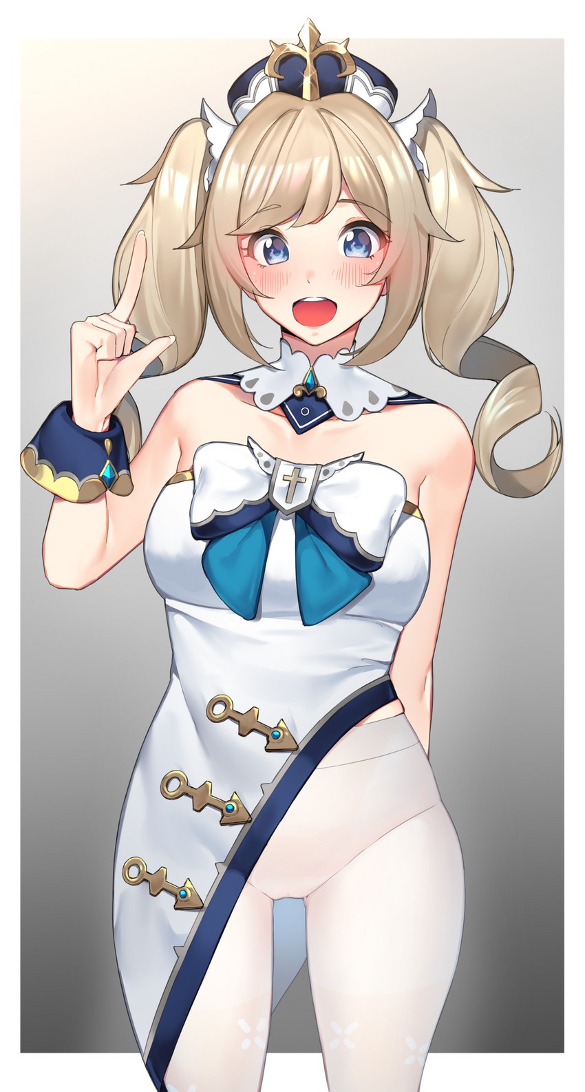 barbara (genshin impact) drawn by esencey