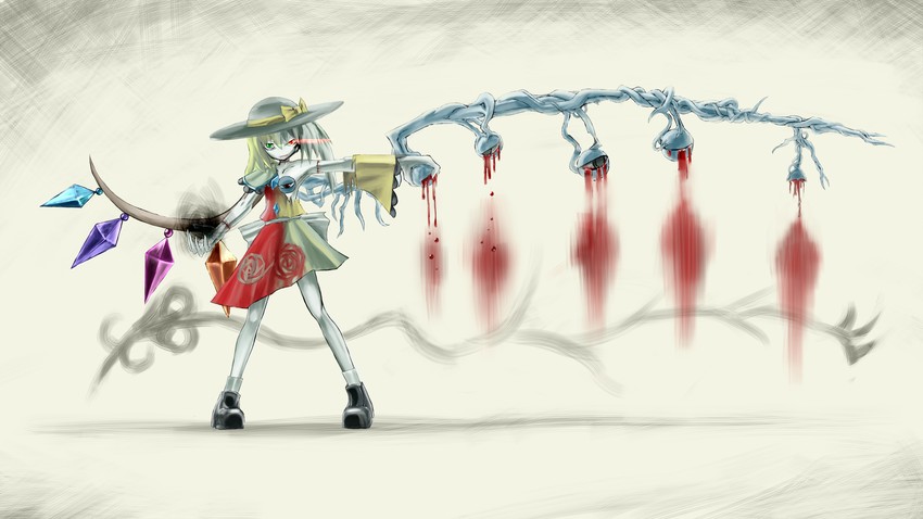 flandre scarlet and komeiji koishi (touhou and 1 more) drawn by wiol_(warm_haut)