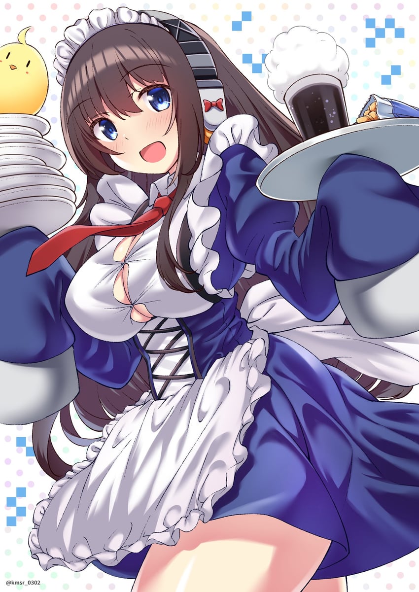 manjuu and long island (azur lane) drawn by kamishiro_(kmsr0302)