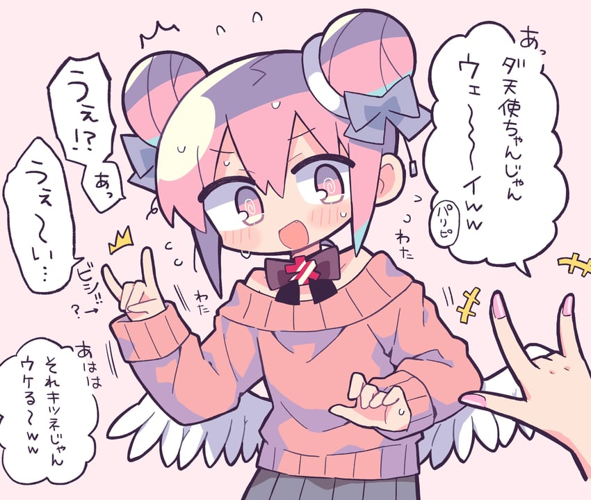 nanawo akari and datenshi-chan (indie utaite) drawn by richard_(richaball)