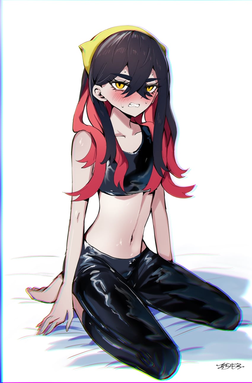 carmine (pokemon and 1 more) drawn by mitisu_u