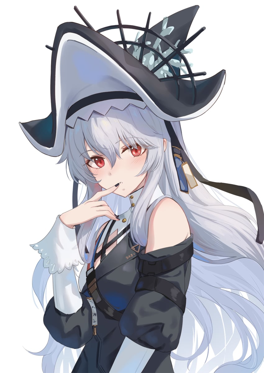 specter and specter the unchained (arknights) drawn by 18_yen_coin
