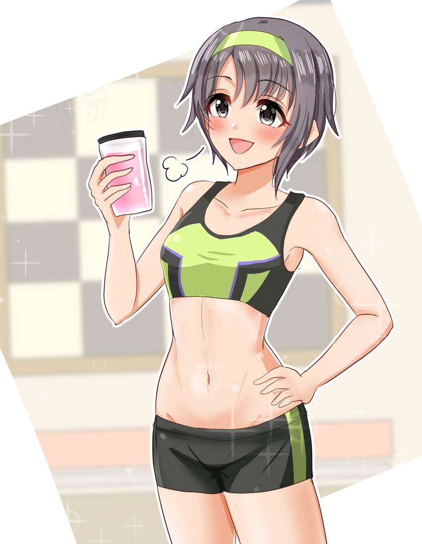 otokura yuuki (idolmaster and 1 more) drawn by marunu