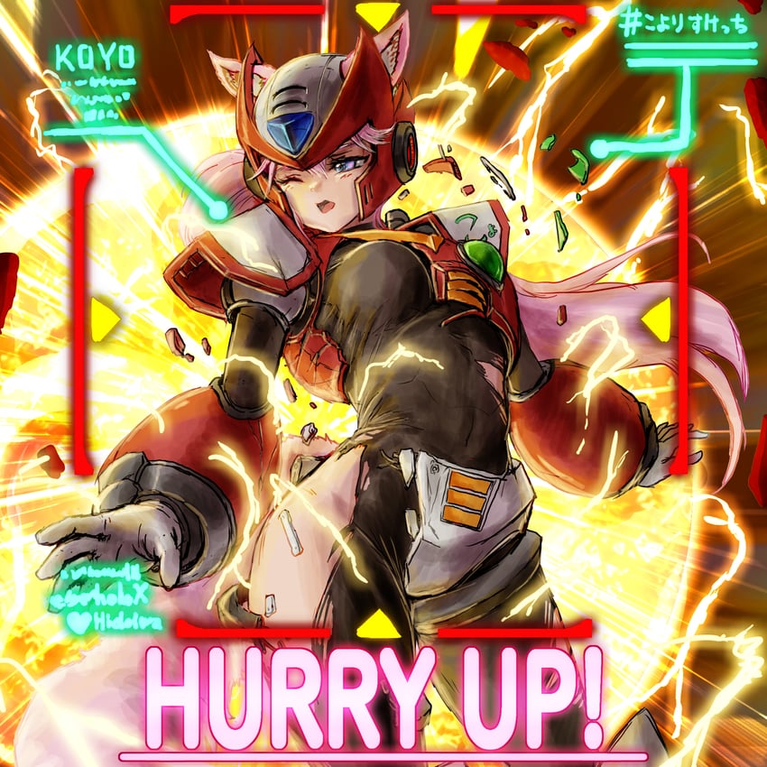 hakui koyori and zero (hololive and 2 more) drawn by nymph_rhythm