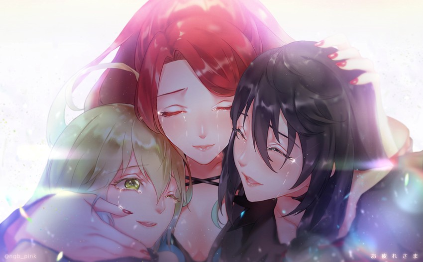 velvet crowe, laphicet, and seres (tales of and 1 more) drawn by kaori
