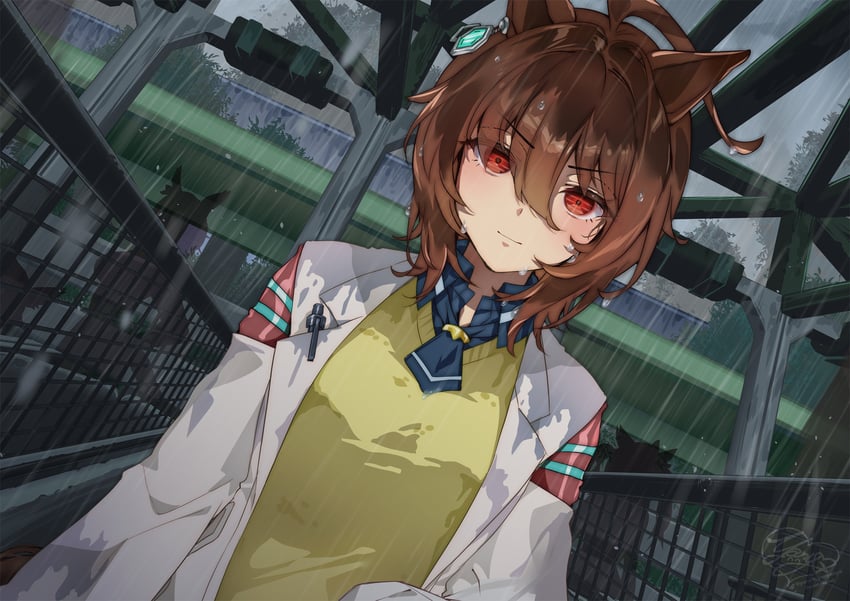 agnes tachyon (umamusume) drawn by yanyo_(ogino_atsuki)