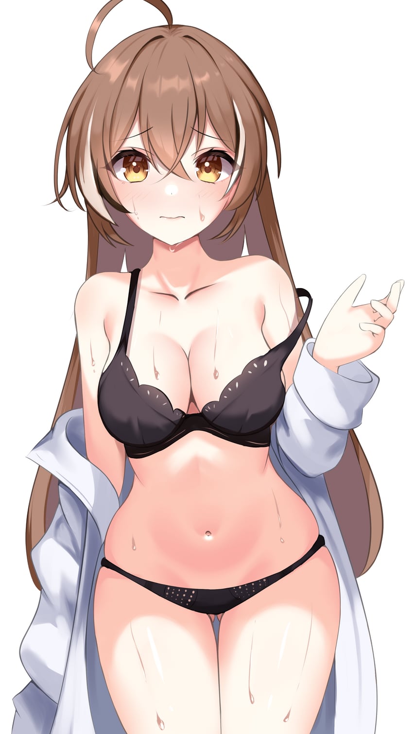 nanashi mumei (hololive and 1 more) drawn by panpanmc4