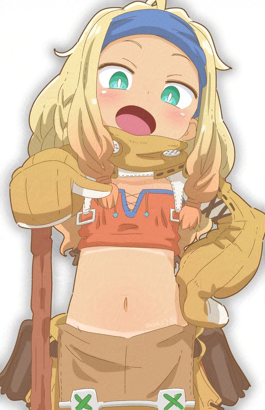 crafting shop daughter (monster hunter and 1 more) drawn by tabayan_jigokuhen